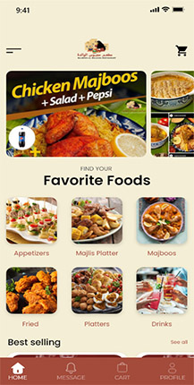 restaurant flutter app developers Qatar